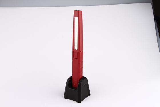 Lâmpada de trabalho de emergência de ímã LED com gancho USB Lâmpada de trabalho recarregável com dimmer de suporte
