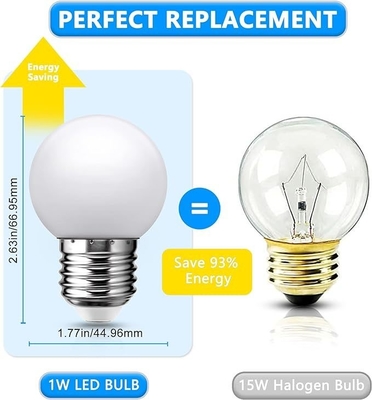 LED Banheiro Vanity lâmpada Globo 15W Equivalente E26 Base de parafuso médio Frio Branco