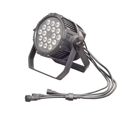 Iluminação de alto brilho 18PCS 200W 6in1 LED à prova d'água PAR luz com cor RGB