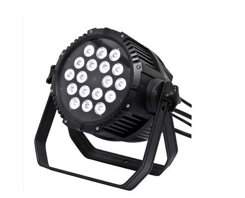Iluminação de alto brilho 18PCS 200W 6in1 LED à prova d'água PAR luz com cor RGB