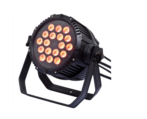 Iluminação de alto brilho 18PCS 200W 6in1 LED à prova d'água PAR luz com cor RGB