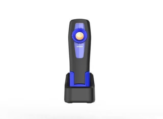 Iluminação de trabalho portátil LED com luz portátil de 500lm e três modos de temperatura de cor