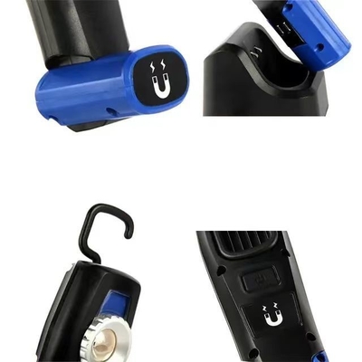 Iluminação de trabalho portátil LED com luz portátil de 500lm e três modos de temperatura de cor