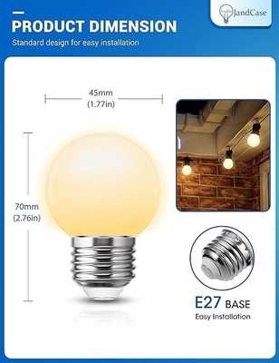 G45/Golfball LED Bulb/5W Iluminação doméstica personalizável Luz interior 110v/220v lâmpada LED
