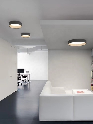 Decoração de quarto luz de teto LED tamanhos médios 12in / 14in / 16in para interiores modernos de meados do século