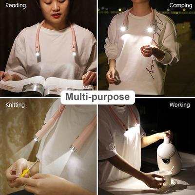 Lâmpada de escritório de carga LED flexível de pescoço Lâmpada de leitura Energia 30000 horas Duração de vida Branco