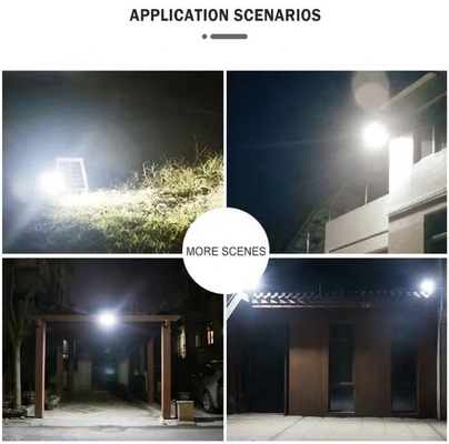 AC 165-265V Voltagem de entrada Luz solar de inundação para interruptor de tempo de jardim 30000 horas de vida