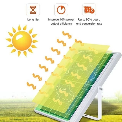 AC 165-265V Voltagem de entrada Luz solar de inundação para interruptor de tempo de jardim 30000 horas de vida