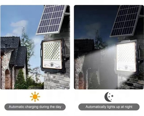 AC 165-265V Voltagem de entrada Luz solar de inundação para interruptor de tempo de jardim 30000 horas de vida