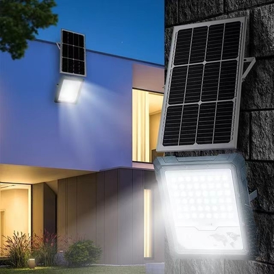 IP65 Lâmpada de parede exterior à prova d'água com interruptor de tempo e carregamento solar