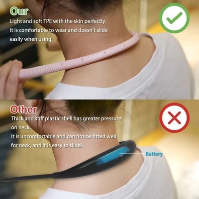Bateria de lítio LED Portátil Flexibilidade de pescoço pendurado Livro luz para leitura confortável