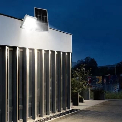 Branco Frio Emitir Cor Temporização Interruptor Armazém Estádio Luzes solares de rua Lâmpadas de carregamento ao ar livre Luz de inundação