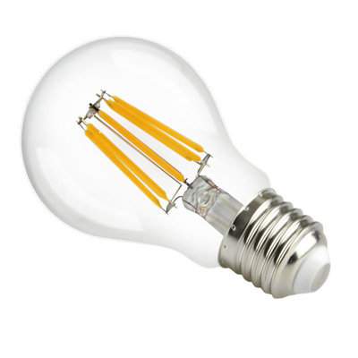 Bomba de filamento LED Edison vintage com alimentação AC 360D 4W 6W 8W E27 B22 CE aprovada
