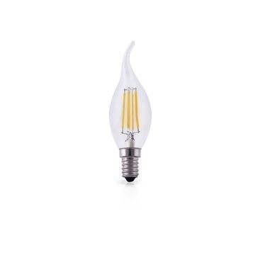 Bomba de filamento LED Edison vintage com alimentação AC 360D 4W 6W 8W E27 B22 CE aprovada