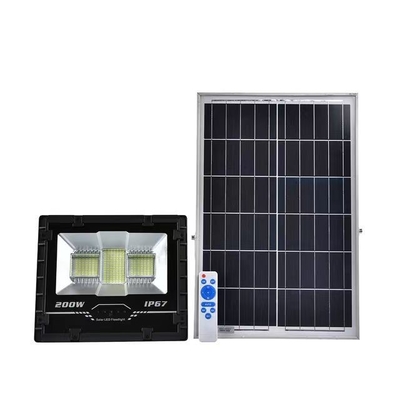 Lâmpadas de rua LED de carregamento solar Comutador de tempo para estádio de armazém e economia de energia