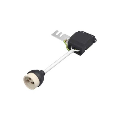 GU10 Porta lâmpadas Porta lâmpadas cerâmicas com cabo de silício 1- 0,05 kg para iluminação interna