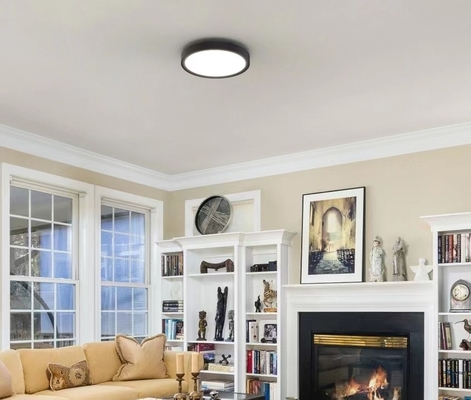 IP40 Rated 24W 1875lm LED Recessed Ceiling Light com sensor de movimento e longa vida útil