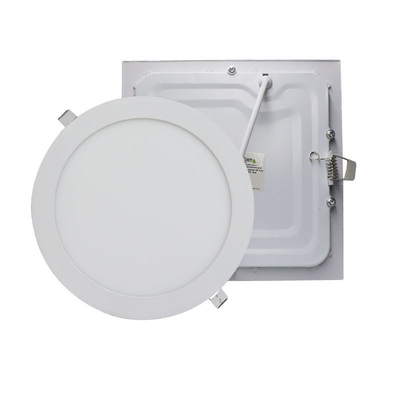 3 polegadas 6w Recessed Round Ultra Slim Ceiling Alumínio Led Panel Lights com classificação IP20
