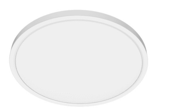 Lâmpada de interior com sensor inteligente CCT Sensor de microondas 30*3cm Luz de teto para escritório