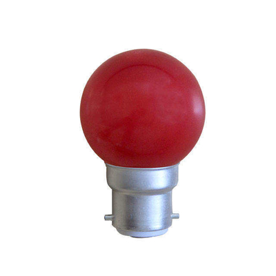 Lâmpada LED colorida 1W 2W G45 Golf E14 B22 E27 para iluminação e design de materiais de vidro