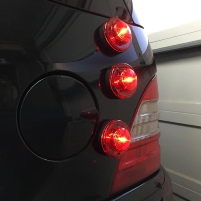 2 - Luz anti-colisão LED para iluminação de voo noturno de motocicletas