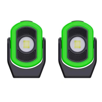 Fonte de alimentação em corrente contínua Luz de trabalho recarregável de lítio verde LED USB tipo-C para manutenção
