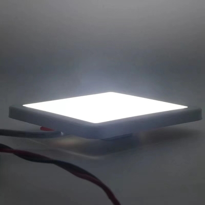 Lâmpada de painel LED de alta eficiência luminosa 3W-24W para montagem em recessos/superfície em branco