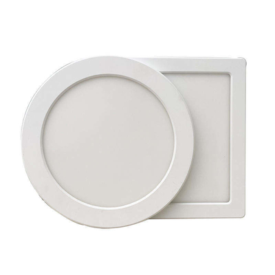 Lâmpadas de painel de LED de ampla aplicação para 6w 12w 18w 24w Smd Quadrado Superfície redonda montada
