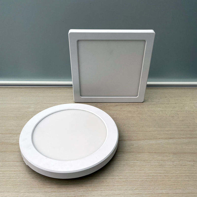 Lâmpadas de painel de LED de ampla aplicação para 6w 12w 18w 24w Smd Quadrado Superfície redonda montada