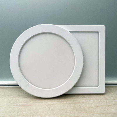 Lâmpadas de painel de LED de ampla aplicação para 6w 12w 18w 24w Smd Quadrado Superfície redonda montada