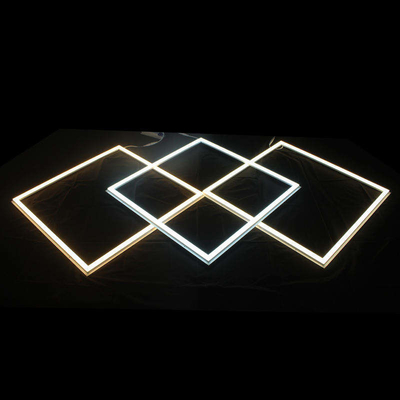 595*595*15 Tricolor Dimmable Ultra Slim Led Flat Panel Frame Temperatura de luz C -20 45