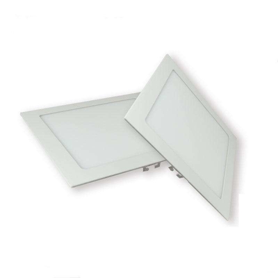 IP20 Classificado Alumínio Quadrado 12 Watt Recessed Led Panel Light Housing para o desempenho