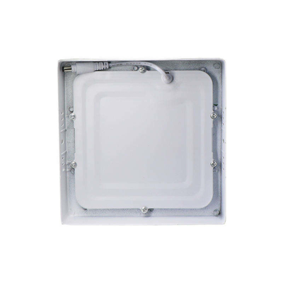 IP20 Classificado Alumínio Quadrado 12 Watt Recessed Led Panel Light Housing para o desempenho