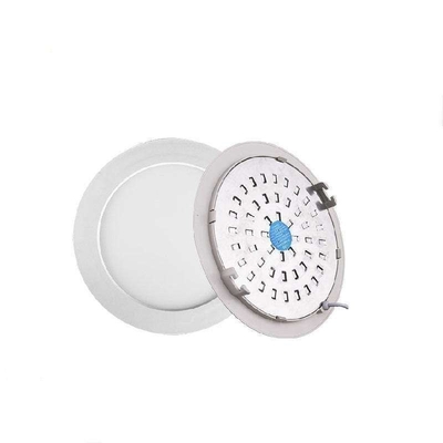 Fluxo luminoso elevado 18W Lâmpada de painel LED redonda para design moderno e economia de energia interna