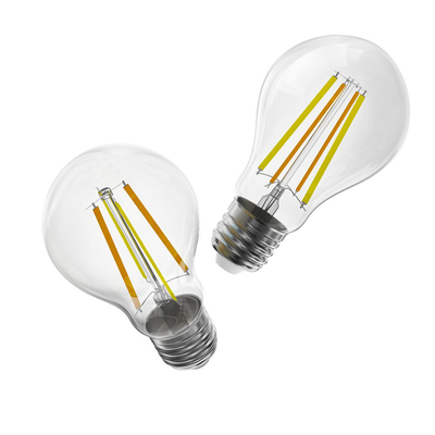 2024 Design Home Iluminação LED E27 Retro Filament Bulb com 80-90 CRI material de vidro