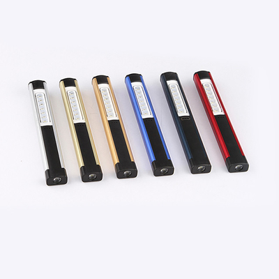 Luz de caneta recarregável portátil LED com clip e ímã IP65 Fornecimento de energia CC
