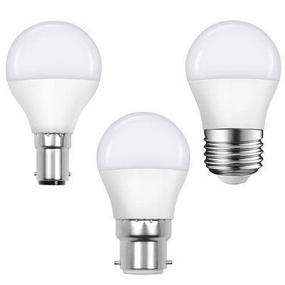 Bolinha de golfe forma lâmpada LED 5W 110v/220v E17 E27 B22 Base personalizável para iluminação interna