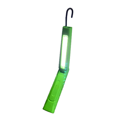 80lm/w 500lm LED portátil com bateria recarregável Luz de trabalho com suporte e carregador USB