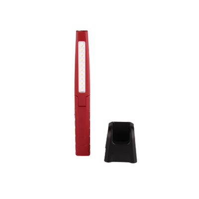 80lm/w 500lm LED portátil com bateria recarregável Luz de trabalho com suporte e carregador USB