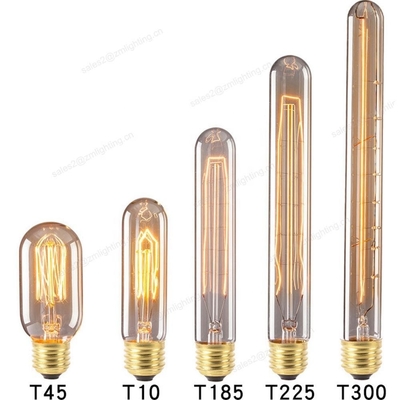 Lâmpada de estilo retro 110v-220v Lâmpada incandescente antiga St64 St58 E26 E27 B22 25w 40w 60w
