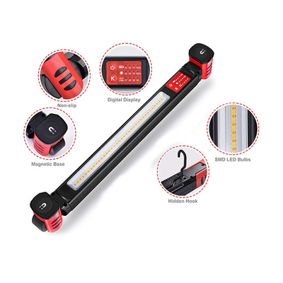80lm/w 2700K/3500K/4000K/6500K exterior 2500lm LED magnético portátil luz de trabalho de inspeção