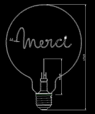 IP44 Design exclusivo Metal Decoração de casa DIY Férias lâmpada de filamento Vintage LED lâmpada de mesa