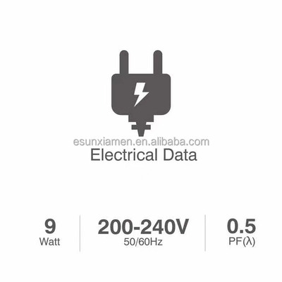 Fornecimento de energia AC E27 Luz noturna LED de amanhecer a amanhecer com faixa de sensores IR 850-1100nm