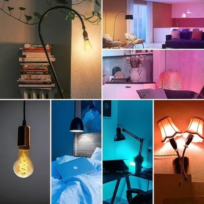85lm/w lâmpada lâmpada LED de eficiência luminosa com escurecimento inteligente da luz e mudança de cor