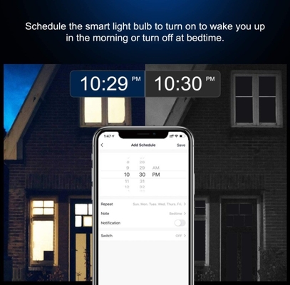 Controle remoto Smart WiFi GU10/MR16 Spot Bulb com Google Alexa e suporte de dimming