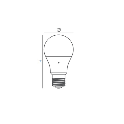 Design de iluminação e circuitos DC12V 2W 4W 5W A60 lâmpada solar LED com base E27/B22