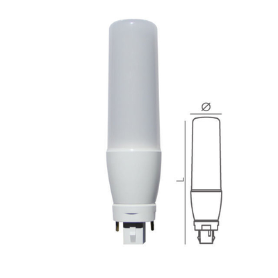 Alta potência 12w lâmpada LED E27 B22 G24 16w CFL substituição com 25000 horas de trabalho