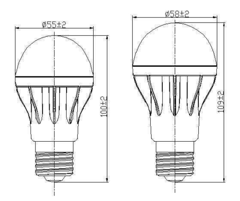 lâmpada LED interior 5w 7w pleno plástico com design de bastão e fonte de luz LED livre de problemas