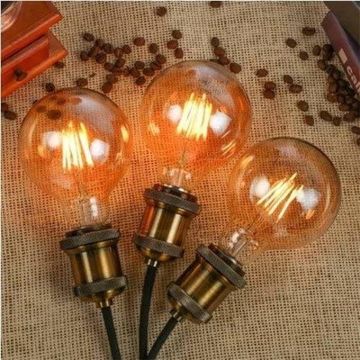 G80 Tipo de base 2W 2200K lâmpadas de filamento LED para iluminação duradoura e de poupança de energia
