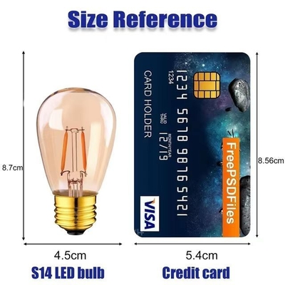 AC 120V A19 7W 800LM lâmpadas de vidro LED de fibra de vidro para longa vida útil 50000 horas
